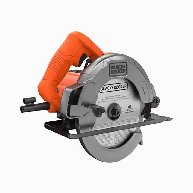 BLACK&DECKER CIRCULAR SAW WITH BEVEL ANGLE CUTTING WITH 18 TOOTH SAW BLADE CS1004-B5