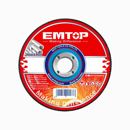 Emtop Abrasive Metal Cutting Disc 115mm