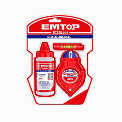 Emtop Chalk Line Reel 30m