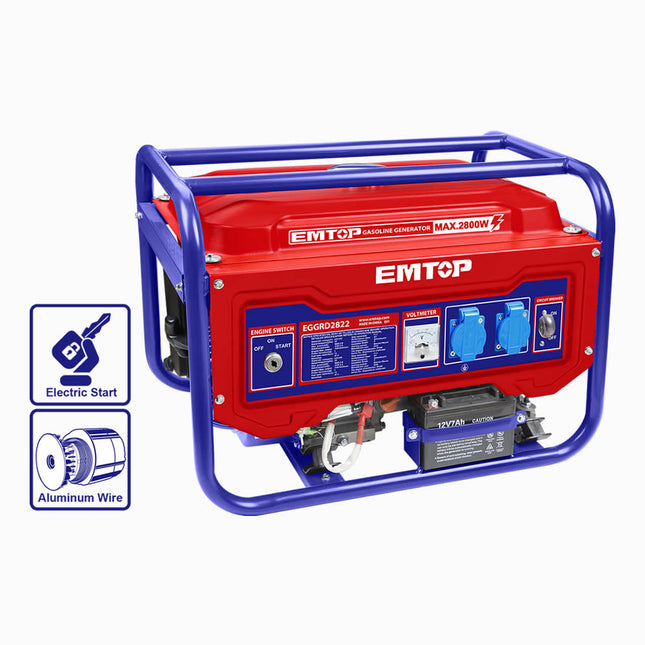 Emtop Gasoline Generator 2.8Kw