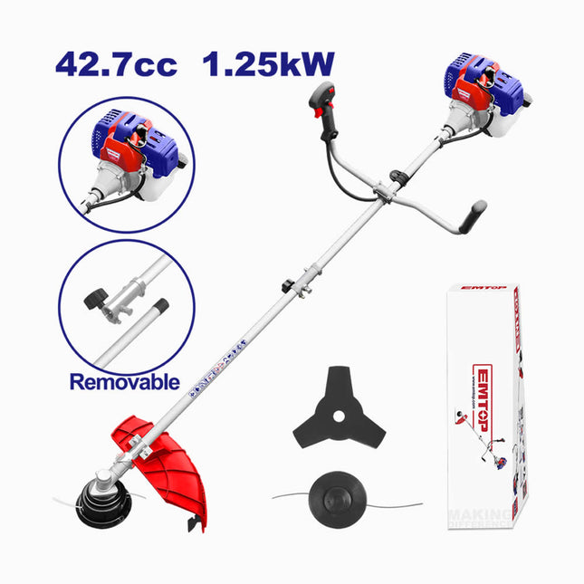 Emtop Gasoline Grass Trimmer And Bush Cutter