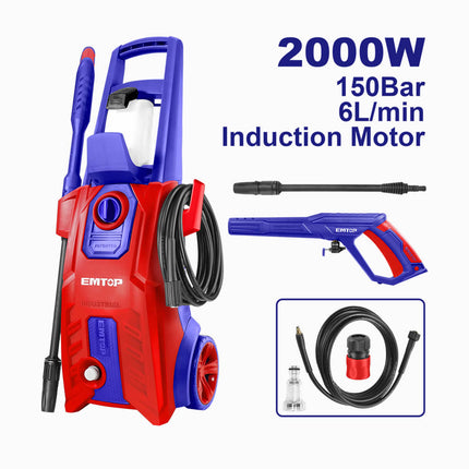 Emtop High Pressure Washer Induction 150 Bar