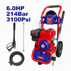Gasoline pressure washer 6.0hP 214Bar