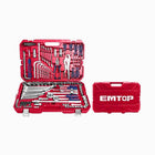 Emtop 142 Pcs combination tools set