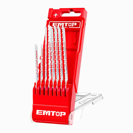 Emtop Jig Saw Blades Set 8 PCS