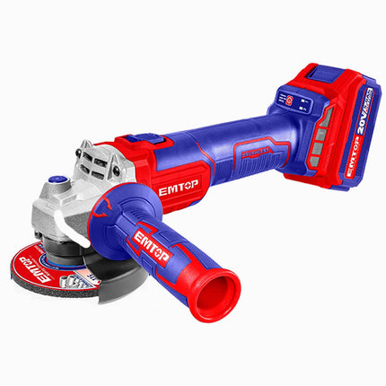 Emtop Lithium-ion Angle Grinder 20V 115mm