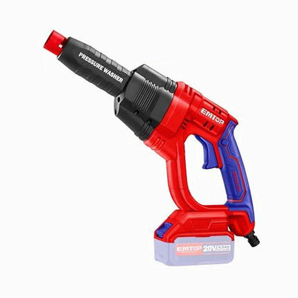 Emtop Lithium Ion Pressure Washer 24.6 Bar