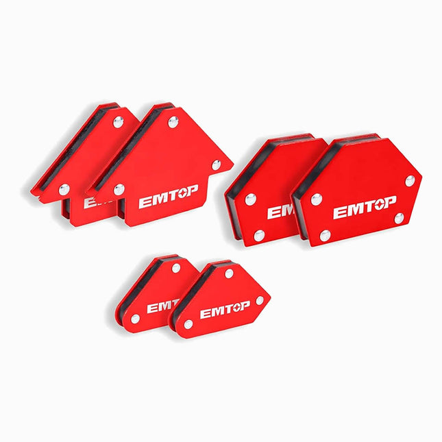 Emtop Magnetic Welding Holder Set 6 PCS