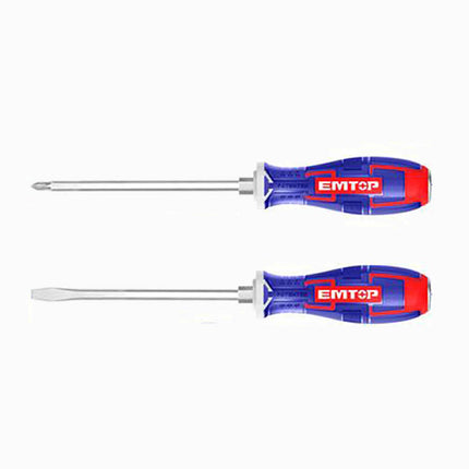 Emtop Go-Through Screwdriver Set 2 Pcs