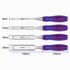 Emtop Wood Chisel Set 4pcs