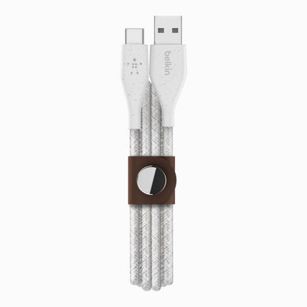 Belkin Duratek? Plus Usb-C? To Usb-A Cable With Strap 1M White