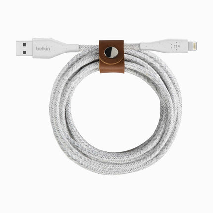 Belkin Duratek? Plus Lightning To Usb-A Cable With Strap 1M White
