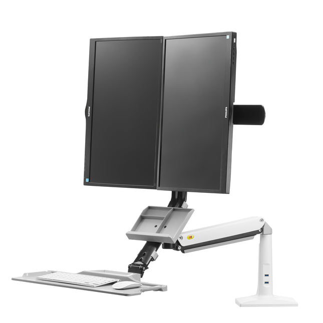 NB Sit Stand Dual Monitor FC24