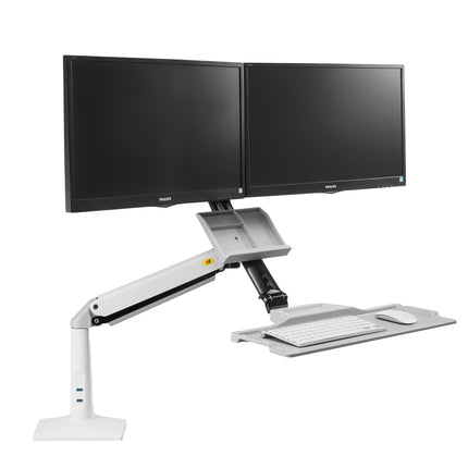 NB Sit Stand Dual Monitor FC24