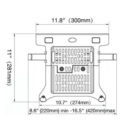 NB Vesa Laptop Holder FP-2