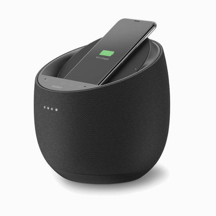 Belkin Soundform? Elite Hi-Fi Smart Speaker + Wireless Charger Black (French Cable 2Pin)