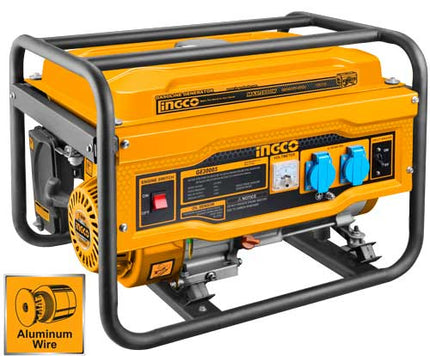 INGCO GENERATOR GASOLINE FOUR STROKE MAX OUTPUT 2.8 KW