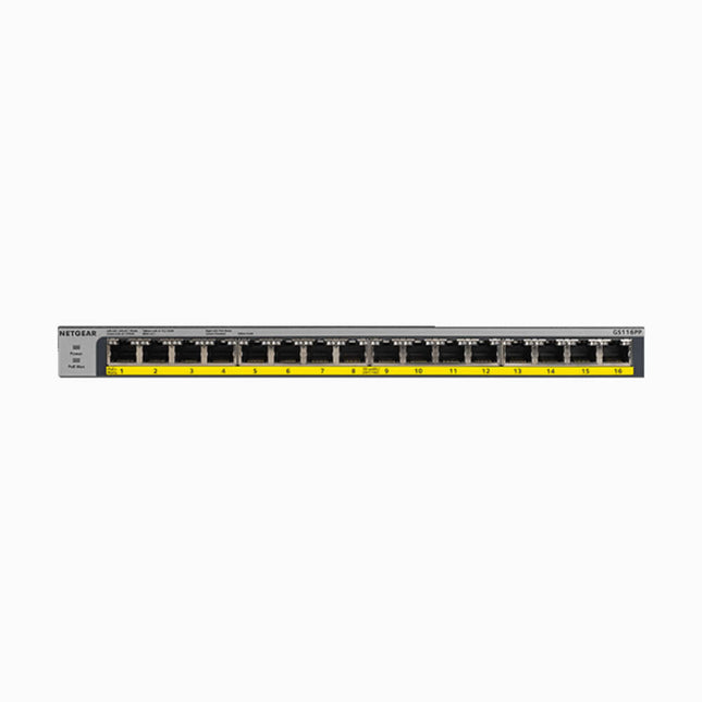 Netgear 16-Port Ethernet Unmanaged PoE Switch 183W