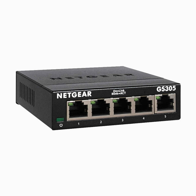 Netgear 5-Port GS305 Ethernet Unmanaged Switch