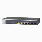 Netgear 10-Port Ethernet Smart Managed PoE Switch 75W
