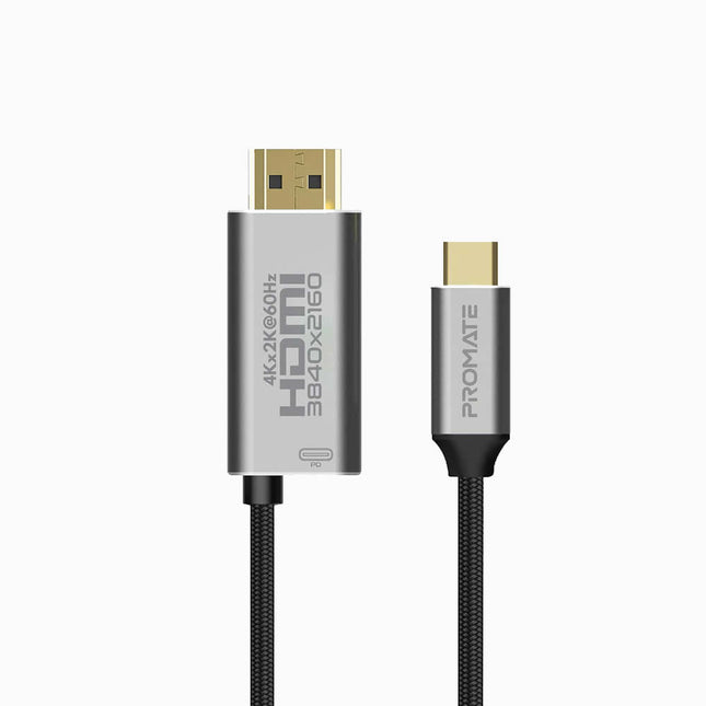 Promate Usb-C To Hdmi Cable 1.8M