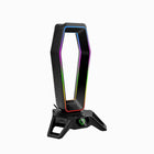 Vertux Headset Stand HexaRack with Immersive 7.1 Audio Ports