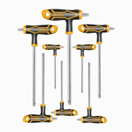 Ingco 8Pcs T-Handle Torx Wrench Set
