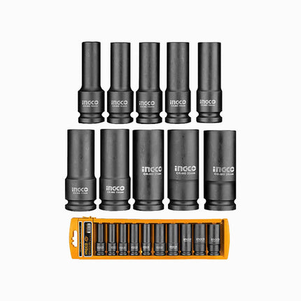 INGCO IMPACT SOCKET SET OF 10 PCS