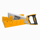 Ingco Mitre Box And Back Saw Set 12