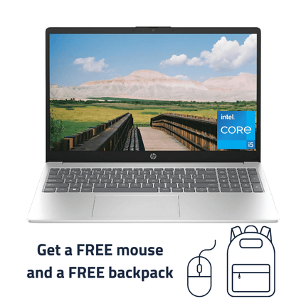 Laptop HP15 i5-1334u 8GB 512GB 15.6''FHD W11H (AL0H3EA/BH5)