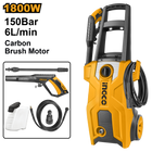 Ingco High Pressure Washer 150 Bar 1800W