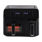 HISENSE AIRFRYER 5.5L FOR THE POT-3.3L FOR FRYING BASKET- TWO INDEPENDENT COOKING BASKET