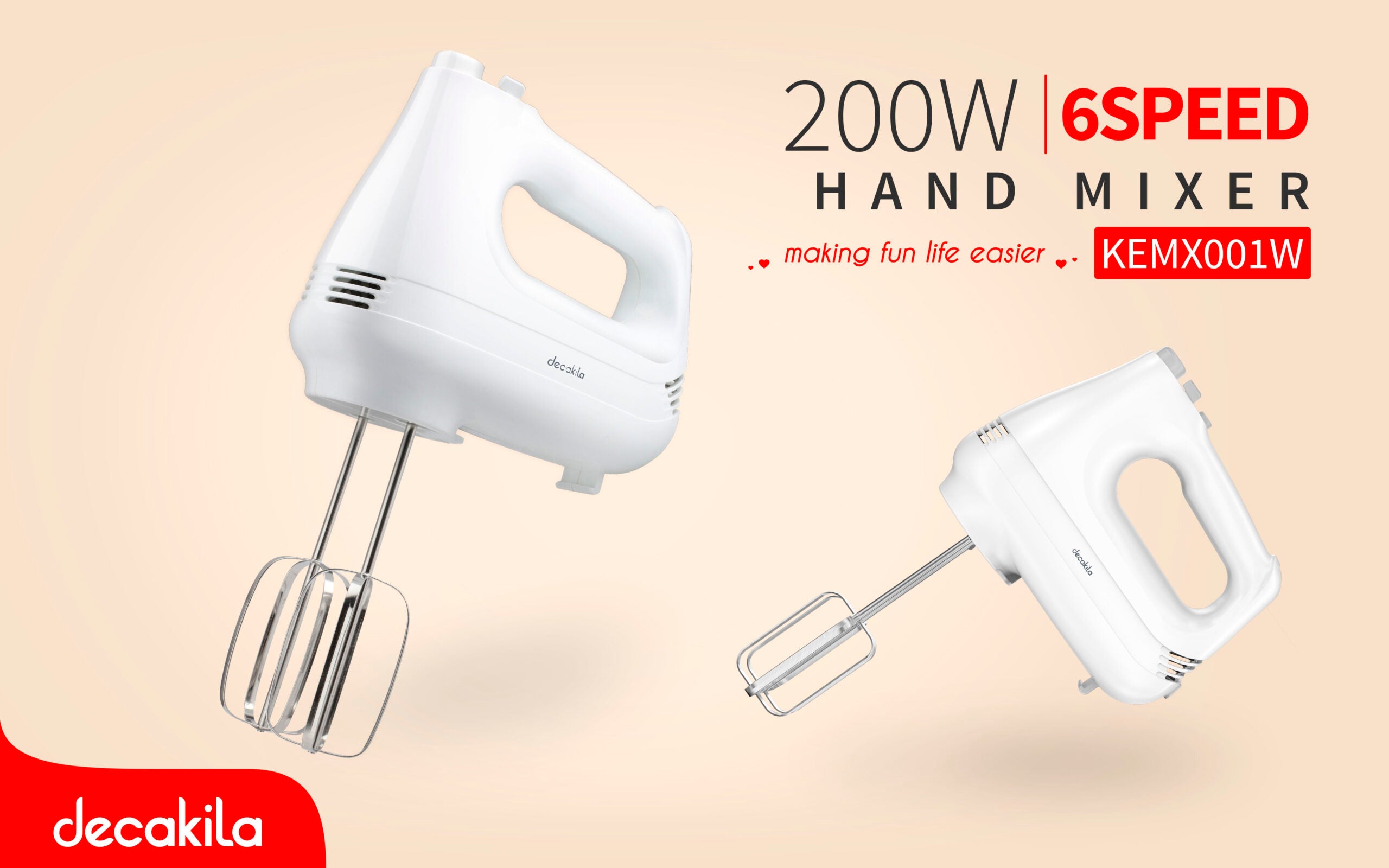 DECAKILA HAND MIXER