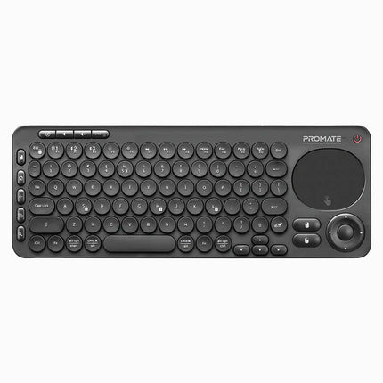 Promate Dual Mode Portable Wireless Multimedia Keyboard with Touchpad