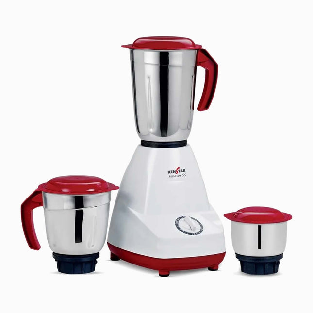 Kenstar Mixer Grinder White/Red 500W