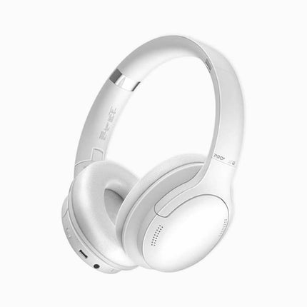 Promate Headset Deep Bass Over-Ear Wireless Headphones White