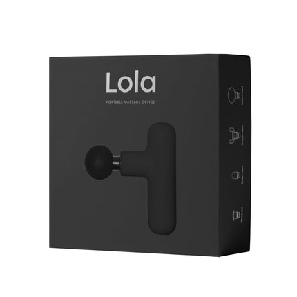 LOLA Portable Massage Gun - Brave Black