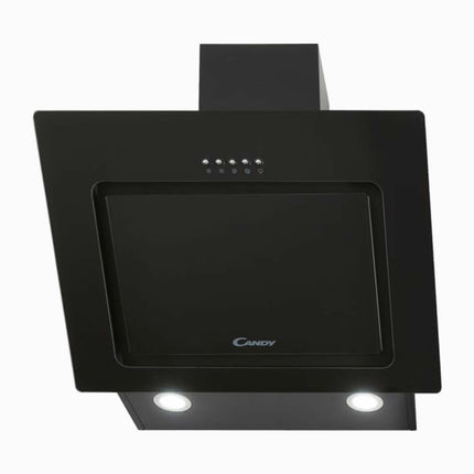 Candy Black Glass Decorative Hood 60cm