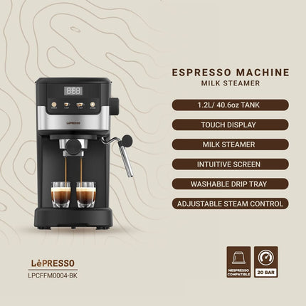 LePresso Suprema Espresso Machine