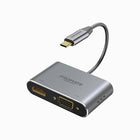 Promate Usb C To Vga And Hdmi Converter