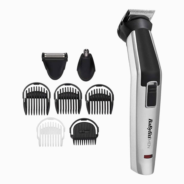 BABYLISS MULTI TRIMMER 8 IN 1 TITANIUM SILVER MT726E