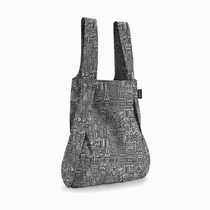 Notabag Hello World Grey/Black