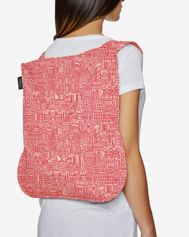 Notabag Hello World Rose/Red