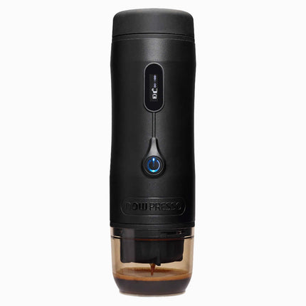 NOWPRESSO Machine Gold Plus 1-Button Rechargeable Portable Espresso Machine - Black