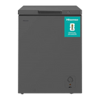 Hisense Chest Freezer 198L, Silver, LED Display, Super Silent 40 db, Class E