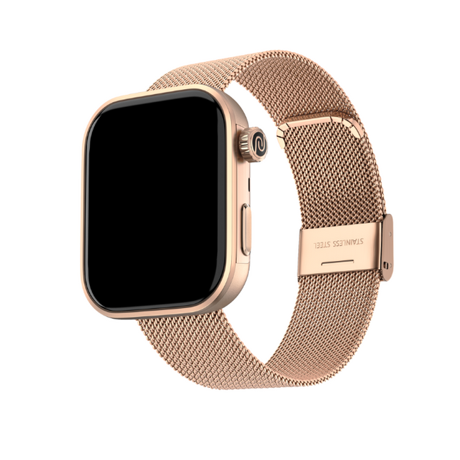 Noise ColorFit Pro 6 Smartwatch - Rose Gold Link