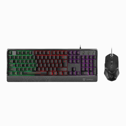 Vertux wired gaming keyboard & mouse