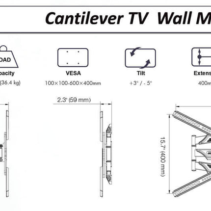 NB P5 TV Wall Bracket