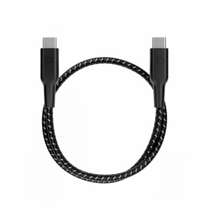 Powerology Braided USB C to USB C PCAB008-BK