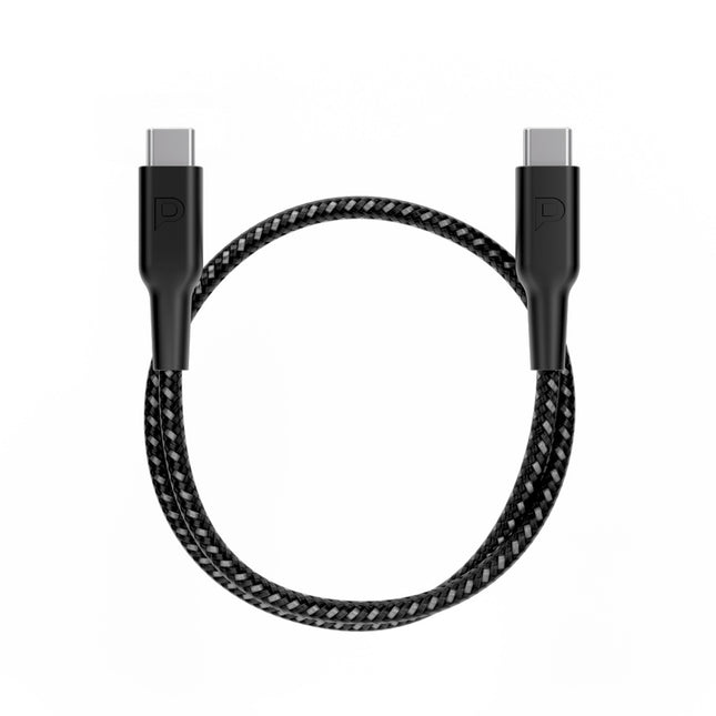 Powerology Braided USB C to USB C PCAB008-BK
